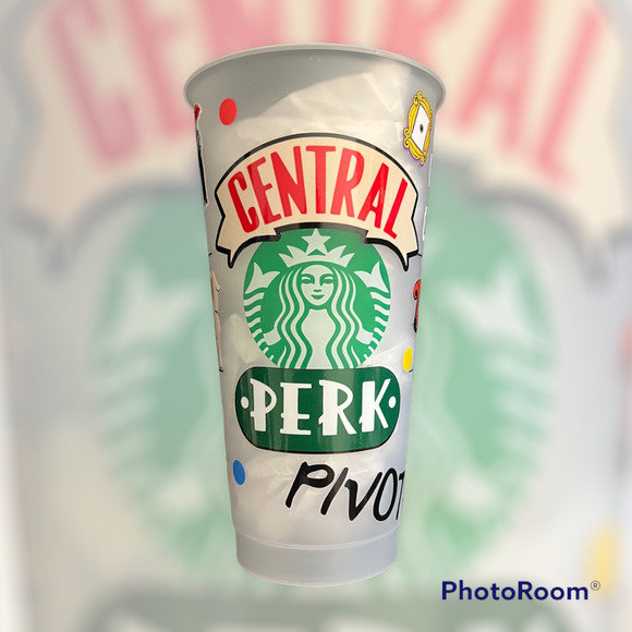 "Friends" Starbucks Cold Cup 20oz - Picture 1 of 4